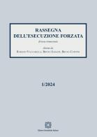 Rassegna dell'esecuzione forzata (2024) vol.1 edito da Edizioni Scientifiche Italiane