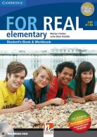 For real. Elementary. Multimedia pack. Per le Scuole superiori. Con CD Audio. Con CD-ROM. Con espansione online di Martyn Hobbs, Julia Keddle Starr edito da Helbling