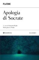 Apologia di Socrate. Testo greco a fronte. Ediz. bilingue di Platone edito da Bompiani