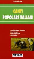 Canti popolari italiani di Luigi Inzaghi edito da Modern Publishing House
