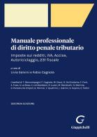 Manuale professionale di diritto penale tributario edito da Giappichelli