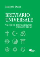 Breviario universale vol.3 di Massimo Diana edito da Gruppo Editoriale Viator