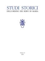 Studi storici dell'Ordine dei Servi di Maria vol.72 edito da Facoltà Teologica Marianum