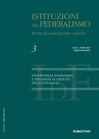Istituzioni del federalismo. Rivista di studi giuridici e politici (2024) vol. 3 edito da Rubbettino