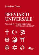 Breviario universale vol.4 di Massimo Diana edito da Gruppo Editoriale Viator