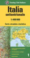 Italia settentrionale 1:400.000. Carta stradale e turistica edito da Touring