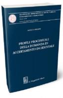 Profili processuali della domanda di accertamento incidentale di Monica Pilloni edito da Giappichelli