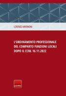 L' ordinamento professionale del comparto Funzioni Locali dopo il CCNL 16.11.2023 di Lorenzo Marinoni edito da Publika