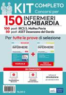 Kit completo concorsi per 150 infermieri Lombardia. Per tutte le prove di selezione. Con software di simulazione, video-lezioni procedure infermieristiche di Rosaria Alvaro, Rosario Caruso, Guglielmo Guerriero edito da Edises professioni & concorsi