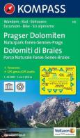 Carta escursionistica n. 145. Dolomiti di Braies-Pragser Dolomiten 1:25.000. Adatto a GPS. Digital map. DVD-ROM edito da Kompass