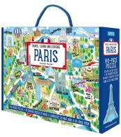 Paris. Travel, learn and explore. Ediz. a colori. Con puzzle di Matteo Gaule, Nadia Fabris, Irena Trevisan edito da Sassi