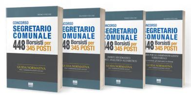 Concorso segretario comunale 448 borsisti per 345 posti di Riccardo Narducci edito da Maggioli Editore