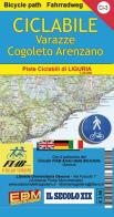 CI 3 ciclabile Varazze Cogoleto Arenzano 1:25.000. Ediz. italiana, inglese e tedesco edito da Edizioni del Magistero