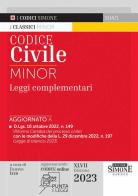 Codice civile. Leggi complementari. Ediz. minor. Con aggiornamento online edito da Edizioni Giuridiche Simone