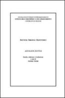 Adolescentia di Battista Spagnoli Mantovano edito da Bononia University Press