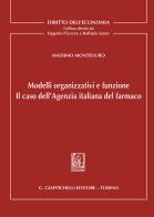 Modelli organizzativi e funzione. Il caso dell'Agenzia italiana del farmaco di Massimo Monteduro edito da Giappichelli