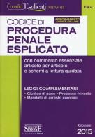 Codice di procedura penale esplicato. Ediz. minore. Con aggiornamento online edito da Edizioni Giuridiche Simone