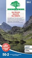 Carta n. 50.2. Val Pellice, Valle Po, Val Varaita. Carta dei sentieri e stradale scala 1:50.000 edito da Fraternali Editore