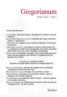 Gregorianum (2025) vol. 1 edito da Studium