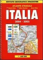 Atlante stradale Italia 1:600.000 2004-2005 edito da Ist. Geografico De Agostini