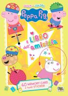 Il libro dell'amicizia. Peppa Pig. Gioca & colora. Con adesivi. Ediz. a colori edito da Pon Pon Edizioni