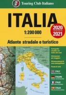 Atlante stradale Italia 1:200.000. Ediz. italiana, inglese, francese, tedesca e spagnola edito da Touring