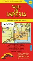 Carta dei sentieri IM 17 1:25.000. Valli di Imperia «La costa». Santo Stefano al Mare, San Lorenzo al Mare, Diano Marina, Cervo. di Stefano Tarantino edito da Edizioni del Magistero