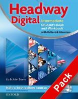 Headway digital. Intermediate. Student's book-Workbook. Per le Scuole superiori. Con CD-ROM. Con chiave USB. Con espansione online di Liz Soars, John Soars edito da Oxford University Press