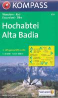 Carta escursionistica n. 624. Alta Badia-Hochabtei 1:25.000. Adatto a GPS. Digital map. DVD-ROM edito da Kompass