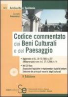 Codice commentato dei beni culturali e del paesaggio. Con CD-ROM di Donato Antonucci edito da Sistemi Editoriali