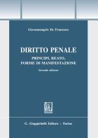 Diritto penale di Giovannangelo De Francesco edito da Giappichelli