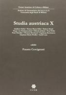 Studia austriaca vol.10 edito da Libreria Clup