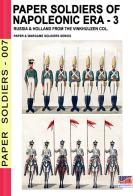Paper soldiers of Napoleonic era vol.3 di Luca Stefano Cristini edito da Soldiershop