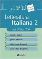 Letteratura italiana vol.2 di Giuseppe Vottari edito da Alpha Test