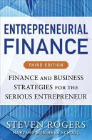 Entrepreneurial finance. Finance and business strategies di Rogers edito da McGraw-Hill Education