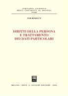 Diritti della persona e trattamento dei dati particolari di Juri Monducci edito da Giuffrè