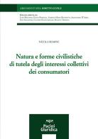 Natura e forme civilistiche di tutela degli interessi collettivi dei consumatori di Nicola Rumine edito da Pacini Giuridica