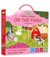 On the farm. Animal friends. Ediz. a colori. Con gioco da tavolo di Jessica Martinello edito da Sassi