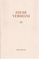 Studi verdiani vol.20 edito da Ist. Nazionale Studi Verdiani