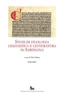 Studi di filologia, linguistica e letteratura in Sardegna edito da EDES
