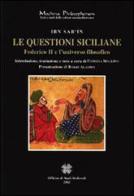 Le questioni siciliane di Sab'in Ibn edito da Officina di Studi Medievali