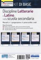 Kit discipline letterarie e latino nella scuola secondaria. Classi A22, A12 e A11. Con software di simulazione edito da Edises