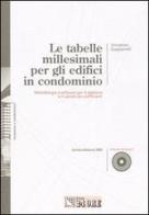 Le tabelle millesimali per gli edifici in condominio. Con CD-ROM di Vincenzo Gasparelli edito da Il Sole 24 Ore Pirola