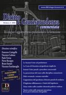 Diritto e giurisprudenza commentata (2016) vol.2 edito da Dike Giuridica
