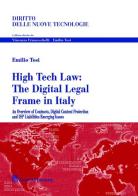 High tech law. The digital legal frame in Italy. An overview of contracts, digital content protection and ISP liabilities emerging issues di Emilio Tosi edito da Giuffrè