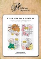 A tea for each season. Cross stitch and blackwork designs di Valentina Sardu edito da Marcovalerio