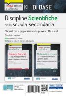 Kit Discipline scientifiche nella scuola secondaria. Manuali per la preparazione al concorso a cattedra classi A28, A50. Con software di simulazione edito da Edises