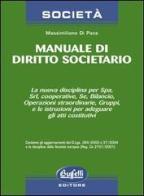 Manuale di dirtto societario di Massimiliano Di Pace edito da Buffetti