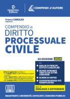 Compendio di diritto processuale civile. Con espansione online di Franco Caroleo edito da Neldiritto Editore