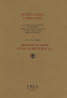 Studi classici e orientali (2015) vol.61.2 edito da Pisa University Press
